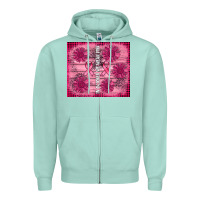 Seafoam in october we wear pink Zipper Hoodie - AdoDesignShop