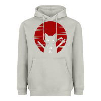 Moon Dust ninja cat japanese Heavyweight Hoodie - DesigneFamous