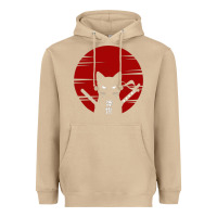 Mushroom ninja cat japanese Heavyweight Hoodie - DesigneFamous