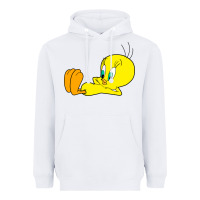 White tweety bird Heavyweight Hoodie - DesigneFamous