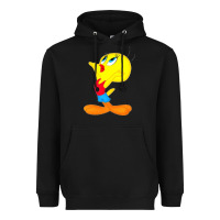 Black tweety bird Heavyweight Hoodie - DesigneFamous