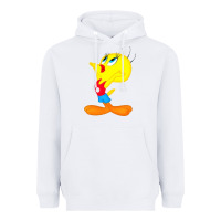 White tweety bird Heavyweight Hoodie - DesigneFamous