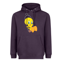 Plum tweety bird Heavyweight Hoodie - DesigneFamous