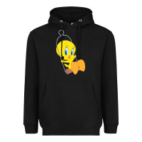 Black tweety bird Heavyweight Hoodie - DesigneFamous