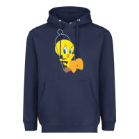 Navy tweety bird Heavyweight Hoodie - DesigneFamous