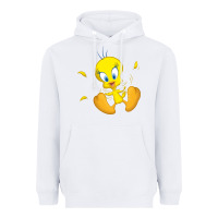 White tweety bird Heavyweight Hoodie - DesigneFamous