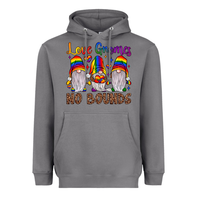 Love Gnomes No Bounds Heavyweight Hoodie by JahusDesignShop | Teevron