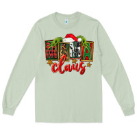 Matcha Christmas mama Claus Long Sleeve Tee - FaDigitalArtStudio