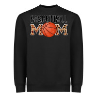 Black basketball mom Heavyweight Sweatshirt - AdoDesignShop
