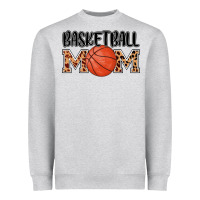 Heather Grey basketball mom Heavyweight Sweatshirt - AdoDesignShop