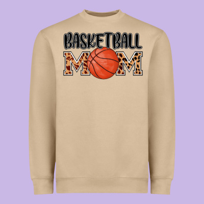 Basketball Mom Heavyweight Sweatshirt Designed By Adodesignshop