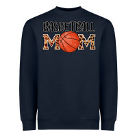 Navy basketball mom Heavyweight Sweatshirt - AdoDesignShop