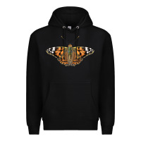 Black Painted Lady Premium Hoodie - LillyAllenDesigns