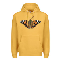 Mustard Painted Lady Premium Hoodie - LillyAllenDesigns