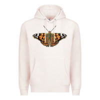 Pale Pink Painted Lady Premium Hoodie - LillyAllenDesigns