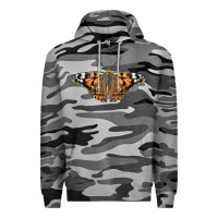 Slate Camo Painted Lady Premium Hoodie - LillyAllenDesigns