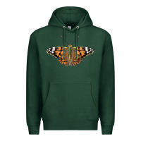 Sports Green Painted Lady Premium Hoodie - LillyAllenDesigns