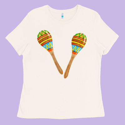 Maracas Fa Element Ladies Tee Designed By Fadigitalartstudio