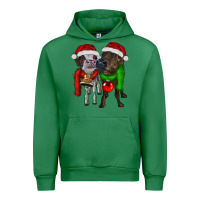 Emerald two christmas heifers Urban Hoodie - RanaPortraitStore