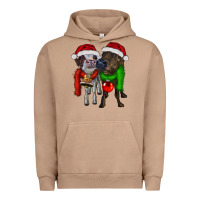 Pigment Burro two christmas heifers Urban Hoodie - RanaPortraitStore