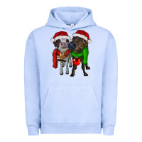Pigment Grape Ice two christmas heifers Urban Hoodie - RanaPortraitStore