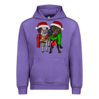 Tulip two christmas heifers Urban Hoodie - RanaPortraitStore