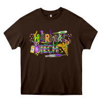Chocolate Brown mardi gras pharmacy tech Heavy Core Tee - CowGirlArtShop