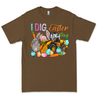 Cacao I dig Easter Day Premium Tee - HowdyJamesFarm
