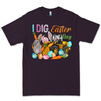 Plum I dig Easter Day Premium Tee - HowdyJamesFarm