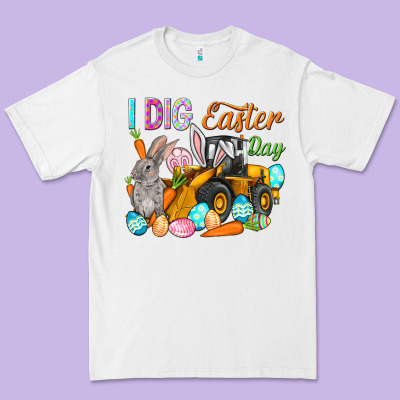 I Dig Easter Day Premium Tee Designed By Howdyjamesfarm