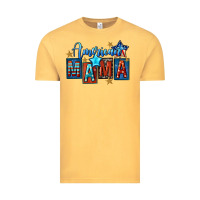 Vintage Mustard American mama Mother's Day Vintage Tee - FaDigitalArtStudio