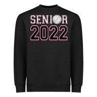 Black senior volleyball Heavyweight Sweatshirt - AdoDesignShop
