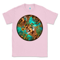 Bubblegum Pink western pattern circle Classic Tee - Jasminsmagicworld
