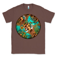 Chestnut western pattern circle Classic Tee - Jasminsmagicworld