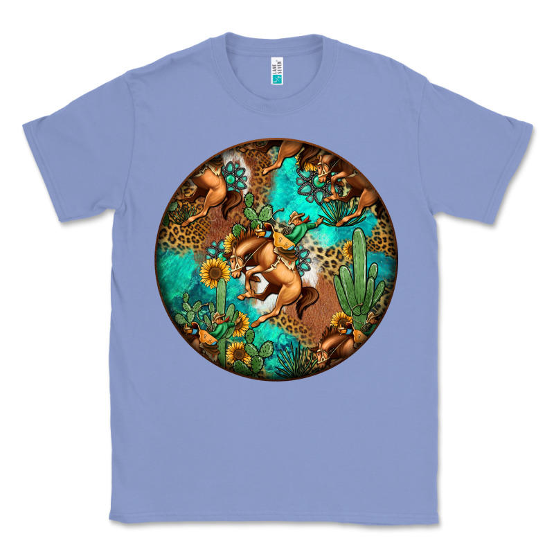 Western Pattern Circle Classic Tee by Jasminsmagicworld | Teevron