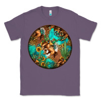 Lavender western pattern circle Classic Tee - Jasminsmagicworld