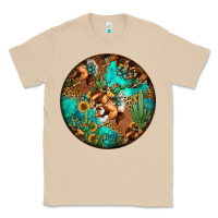 Mushroom western pattern circle Classic Tee - Jasminsmagicworld