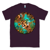 Plum western pattern circle Classic Tee - Jasminsmagicworld