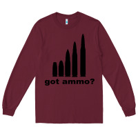 Burgundy Got Ammo Long Sleeve Tee - Bettercallsaul
