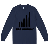 Navy Got Ammo Long Sleeve Tee - Bettercallsaul