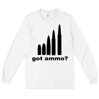 White Got Ammo Long Sleeve Tee - Bettercallsaul