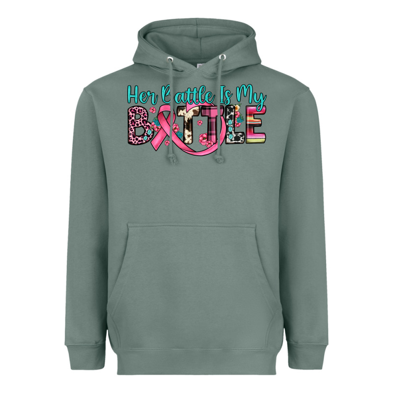 Her Battle Is My Battle Heavyweight Hoodie by JahusDesignShop | Teevron