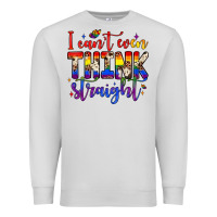 Dove Grey i can't even think straight Premium Sweatshirt - JahusDesignShop