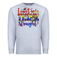 Heather Grey i can't even think straight Premium Sweatshirt - JahusDesignShop