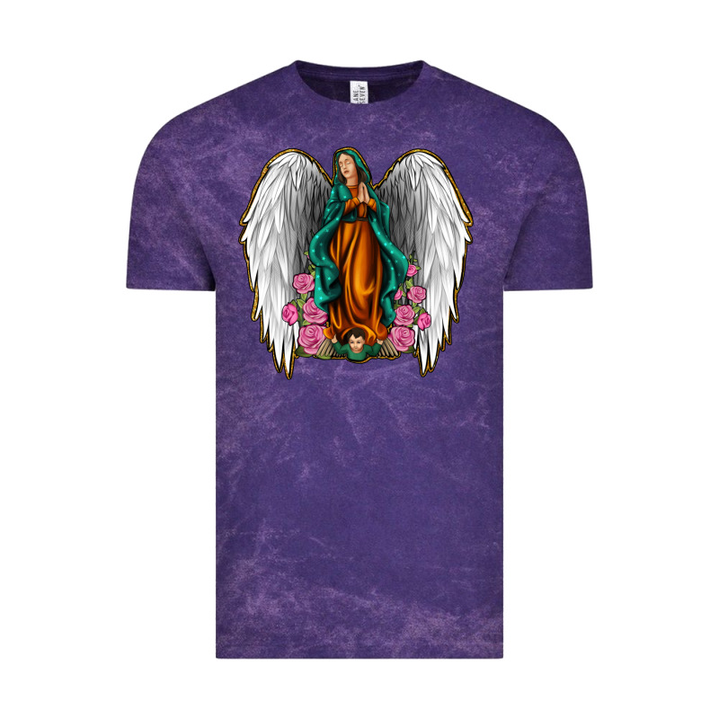 Angel Wing Lady Of Guadalupe Vintage Tee by Jasminsmagicworld | Teevron