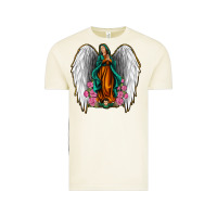 Vintage Arctic Angel Wing Lady of Guadalupe Vintage Tee - Jasminsmagicworld