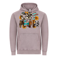Vintage Zinc Cat  Mama Vintage Hoodie - FaDigitalArtStudio