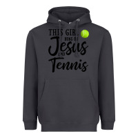 Smoke this girl runs on jesus and tennis Heavyweight Hoodie - DesigneFamous