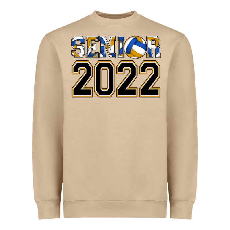 Senior Volleyball Heavyweight Sweatshirt by AdoDesignShop | Teevron