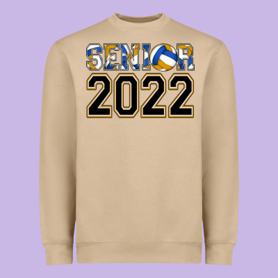 Senior Volleyball Heavyweight Sweatshirt Designed By Adodesignshop